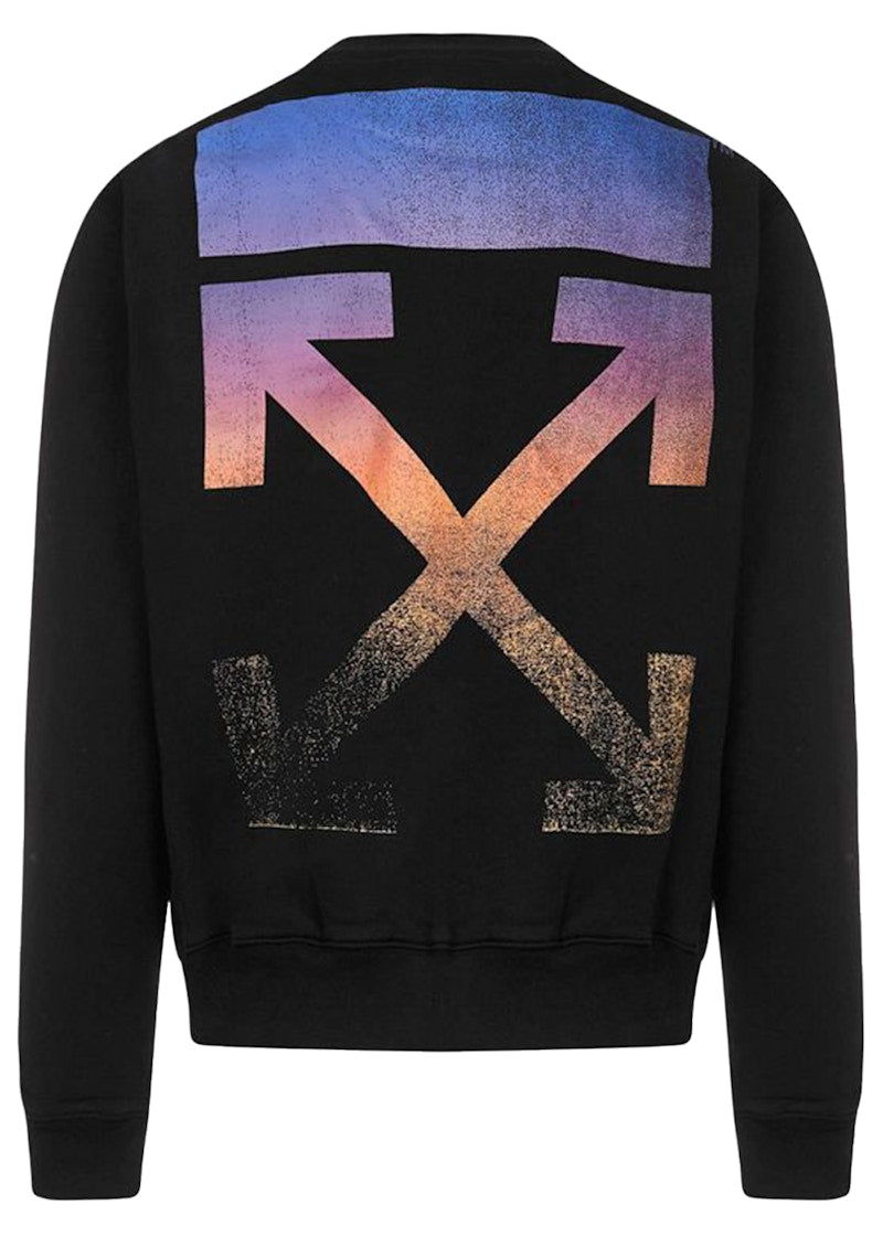 OFF-WHITE Degrade Arrows Crewneck Black/Multi