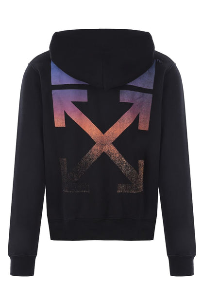 OFF-WHITE Degrade Arrows Hoodie Black Multi