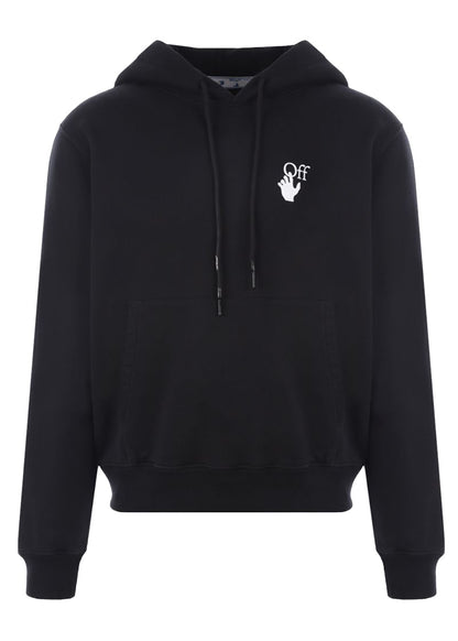 OFF-WHITE Degrade Arrows Hoodie Black Multi