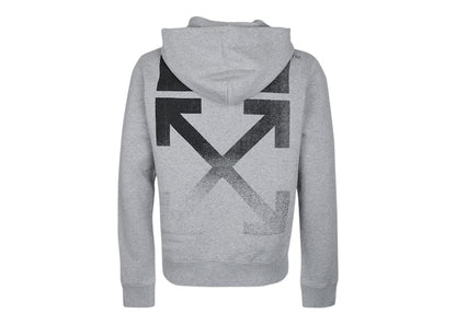 OFF-WHITE Degrade Arrows Hoodie Gray