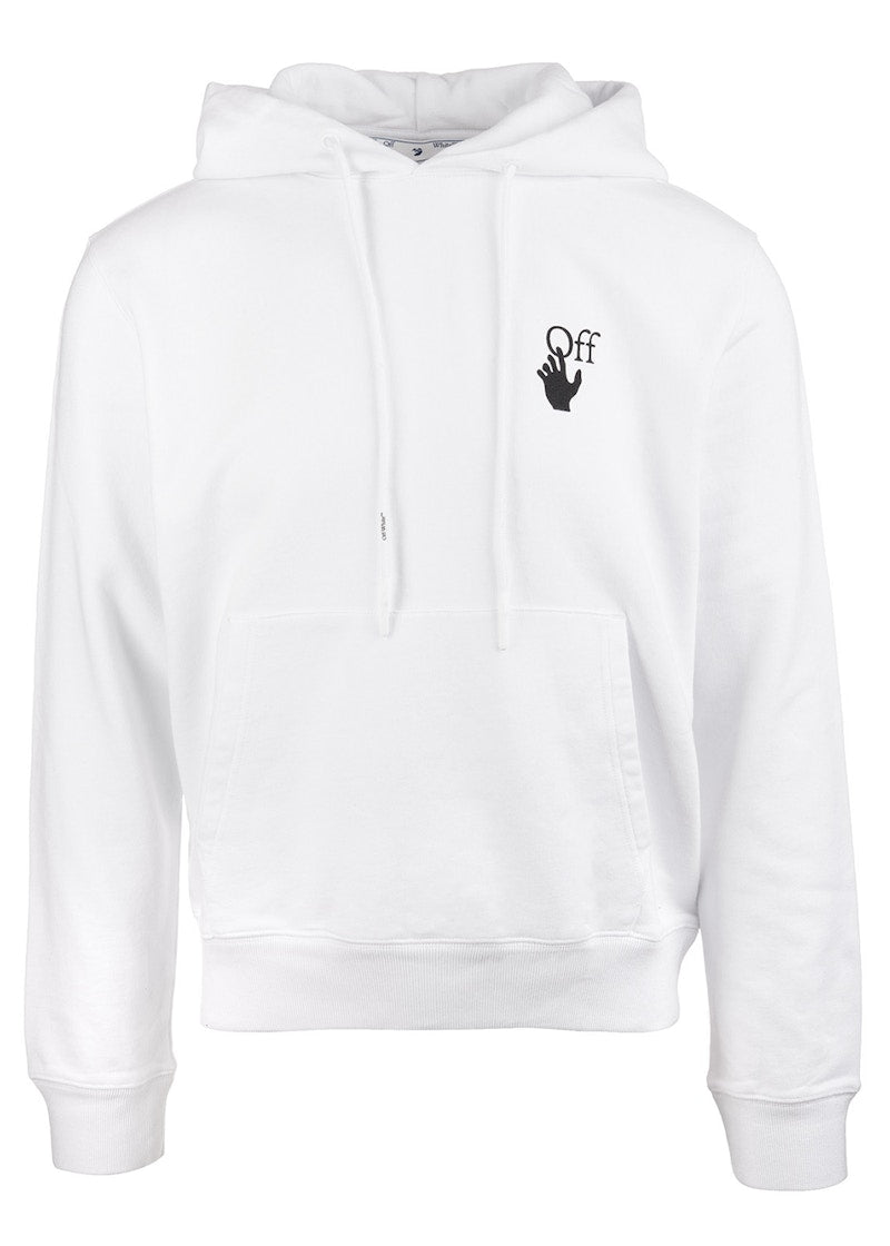 OFF-WHITE Degrade Arrows Hoodie White