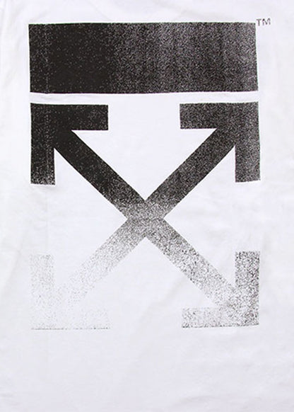 OFF-WHITE Degrade Arrows Long Sleeve T-Shirt White