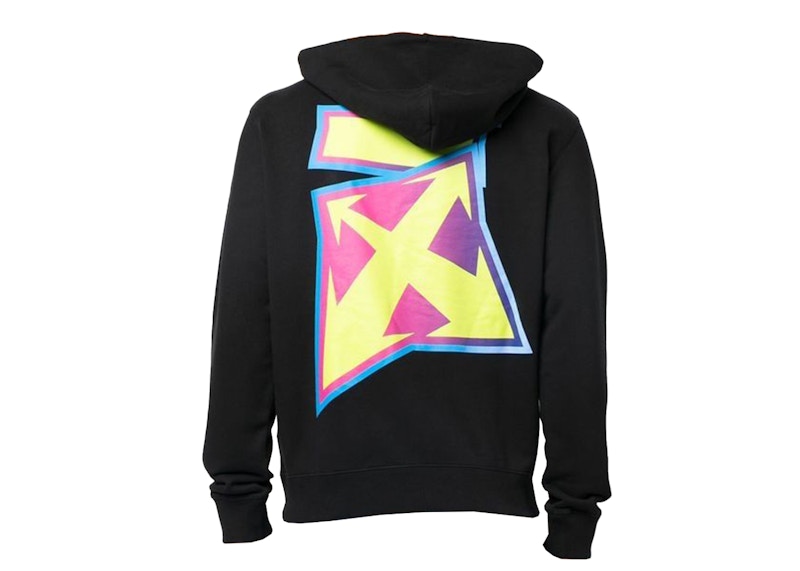 OFF-WHITE Degrade Thund Skate Arrows Hoodie Black/Multi