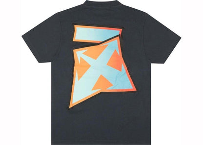 OFF-WHITE Degrade Thund Slim S/S Tee Outerspace Light