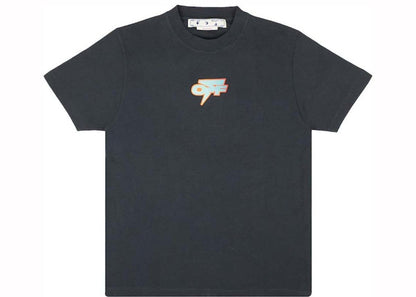 OFF-WHITE Degrade Thund Slim S/S Tee Outerspace Light