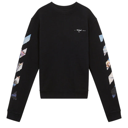 OFF-WHITE Diag Arrows Sweatshirt Black/Multicolor