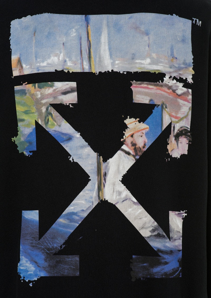 OFF-WHITE Diag Arrows Zip Up Hoodie Black/Multicolor