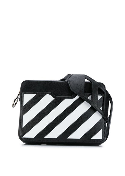 OFF-WHITE Diag FW21 Camera Bag Mini Black/White