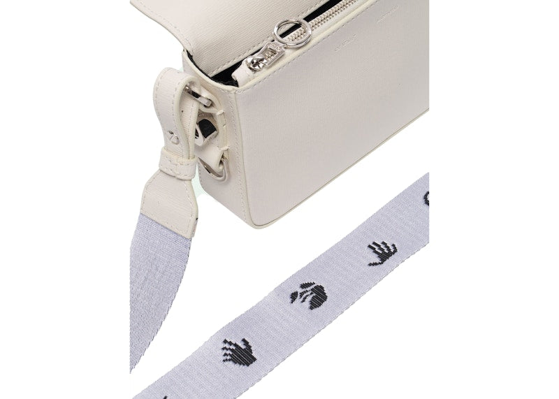OFF-WHITE Diag Flap Bag Mini White/Black
