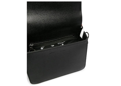 OFF-WHITE Diag Flap Bag SS21 Black/White