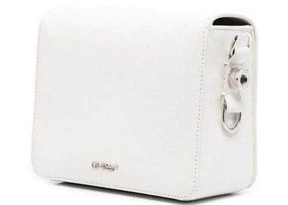 OFF-WHITE Diag Industrial Flap Bag White/Black