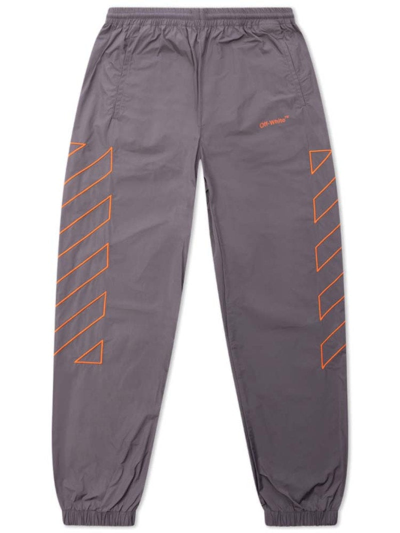 OFF-WHITE Diag Outline Trackpant Grey