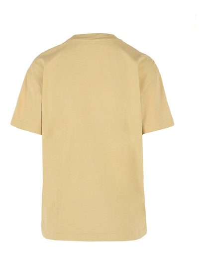 OFF-WHITE Diag Pocket Casual T-Shirt Beige