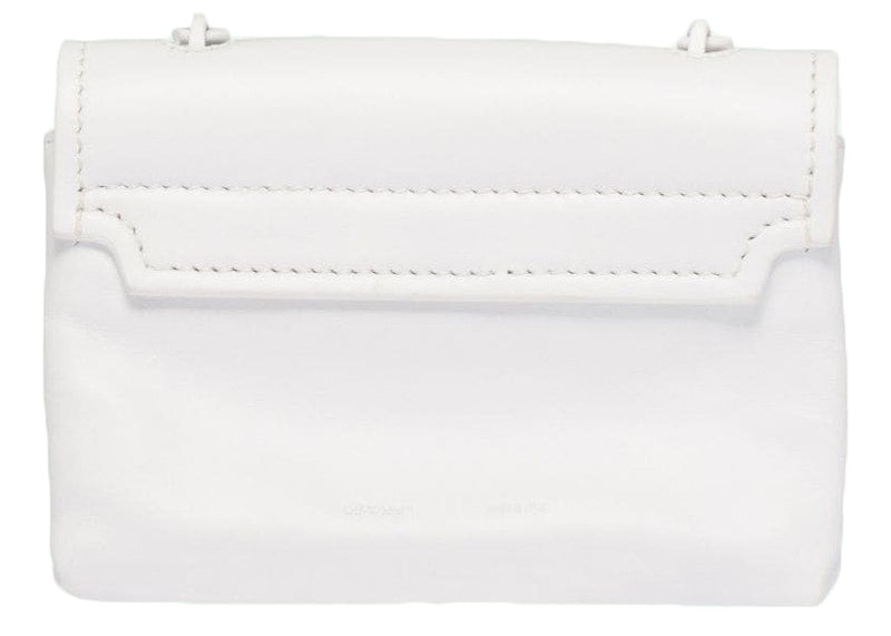 OFF-WHITE Diag Soft Bag Small White