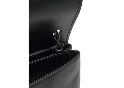 OFF-WHITE Diag Soft Binder Clip Black