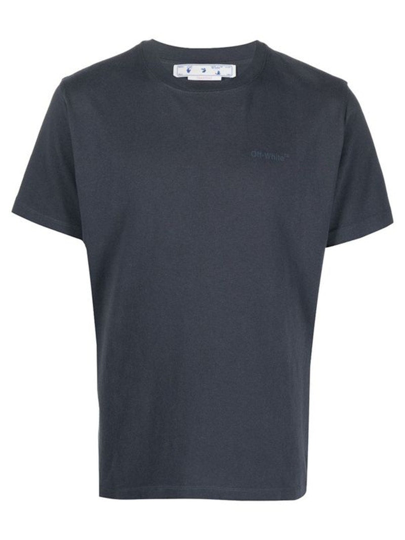 OFF-WHITE Diag Tab T-Shirt Space Out Blue