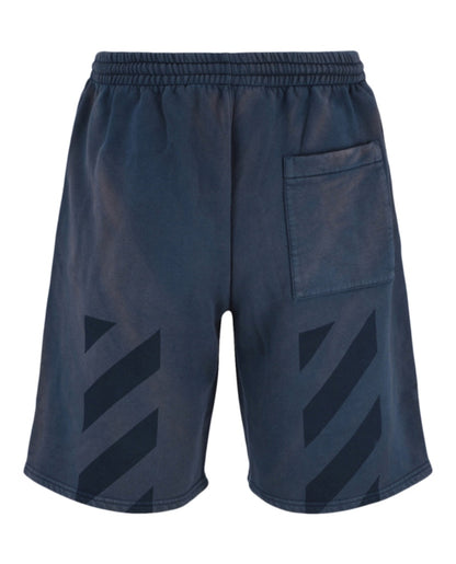 OFF-WHITE Diag Tab Vintage Skate Sweatshorts Blue