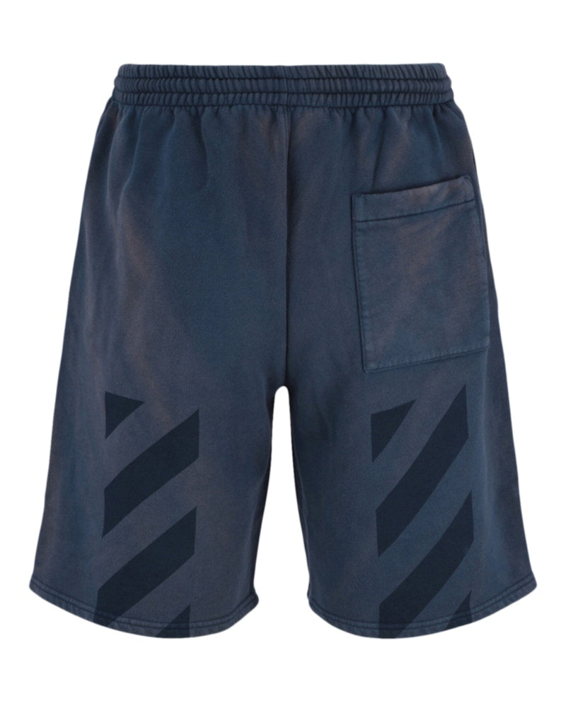 OFF-WHITE Diag Tab Vintage Skate Sweatshorts Blue
