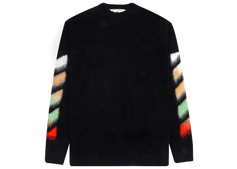 OFF-WHITE Diagonal Arrows Motif Sweater Black