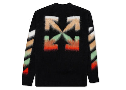 OFF-WHITE Diagonal Arrows Motif Sweater Black