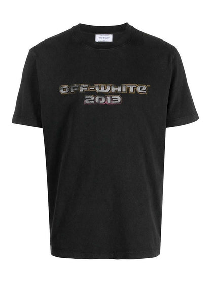 OFF-WHITE Digit Bacchus Slim S/S T-Shirt Black