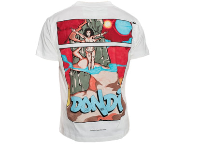 OFF-WHITE Dondi Graffic White Print 2/5 T-shirt White