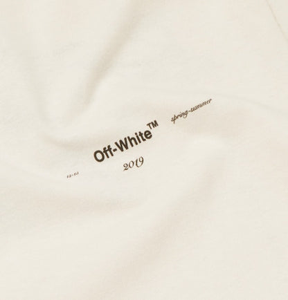 OFF-WHITE Dondi White Print T-shirt Mutlicolor