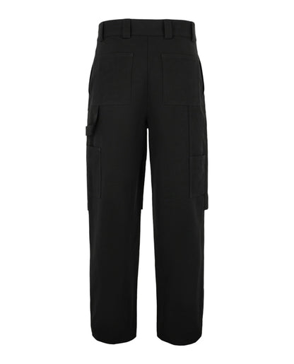 OFF-WHITE Double Layer Carpenter Pants Black