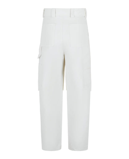 OFF-WHITE Double Layer Carpenter Pants White