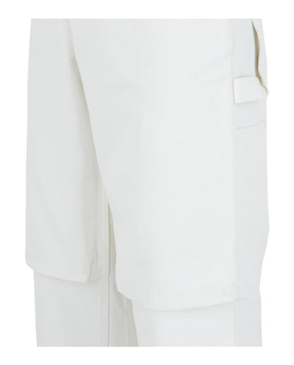 OFF-WHITE Double Layer Carpenter Pants White