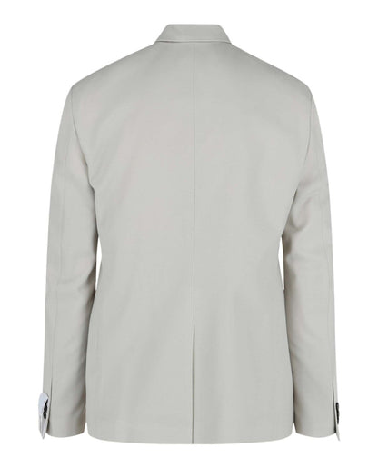 OFF-WHITE Double Pap Relaxed Double-Breasted Blazer White