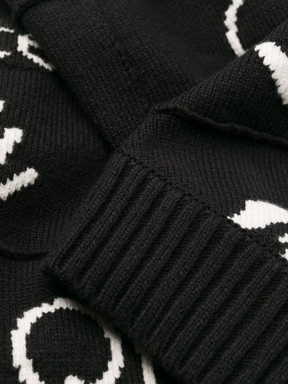 OFF-WHITE Drowning Crewneck Sweater Black/White