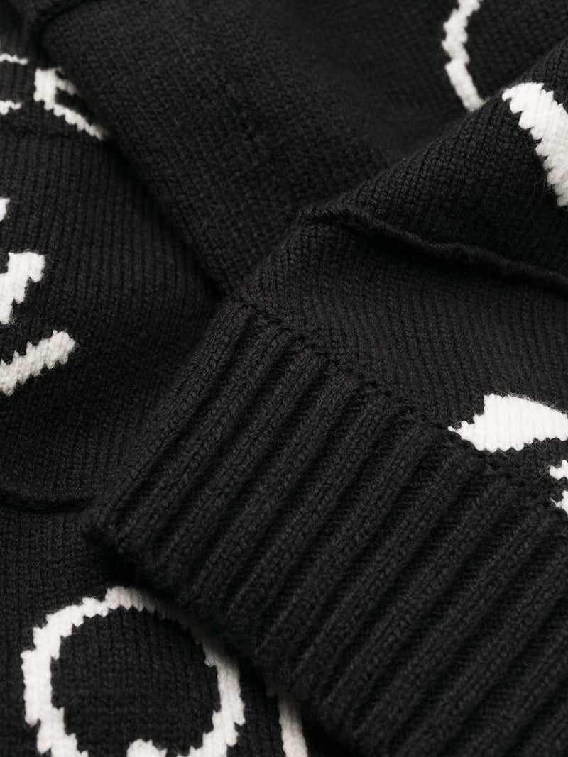 OFF-WHITE Drowning Crewneck Sweater Black/White