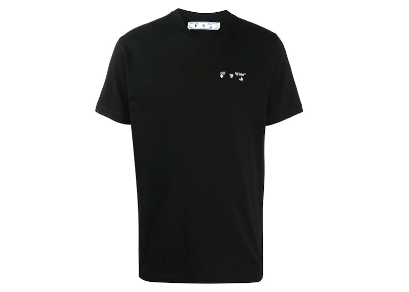 OFF-WHITE Embrodered T-Shirt Black