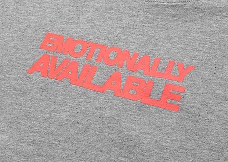 OFF-WHITE Emotion Arrow Over Skate S/S T-shirt Melange Grey