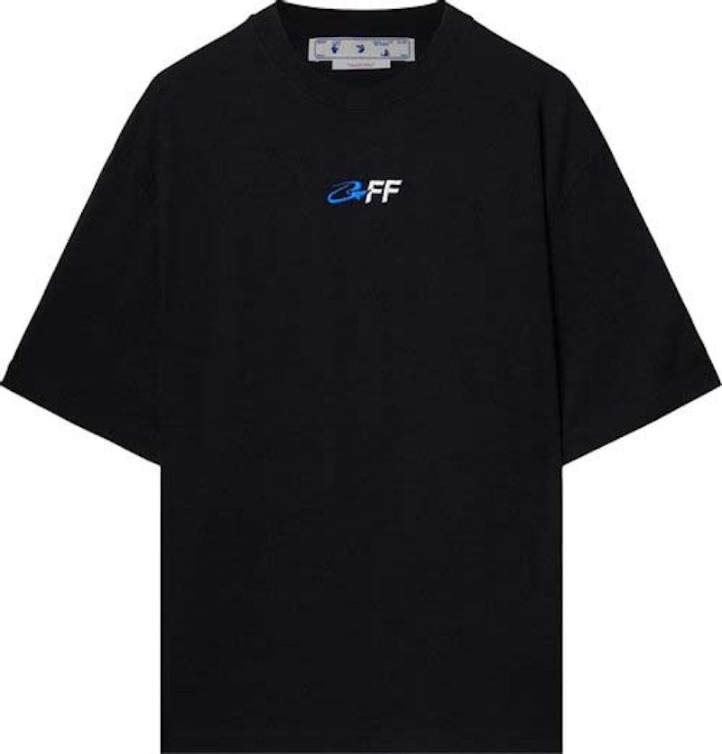 OFF-WHITE Exact Opp Over Skate S/S T-Shirt Black/White