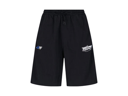 OFF-WHITE Exactly The Opposite Arrow Skate Sweatshorts Black/White
