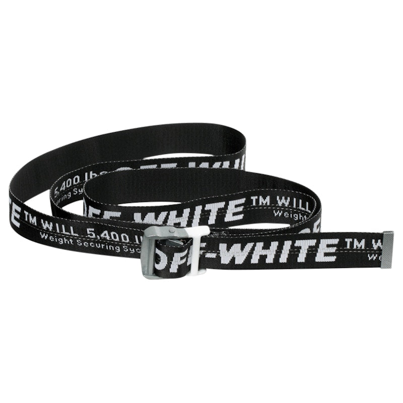 OFF-WHITE Exclusive Industrial Belt (SS19) Black/White