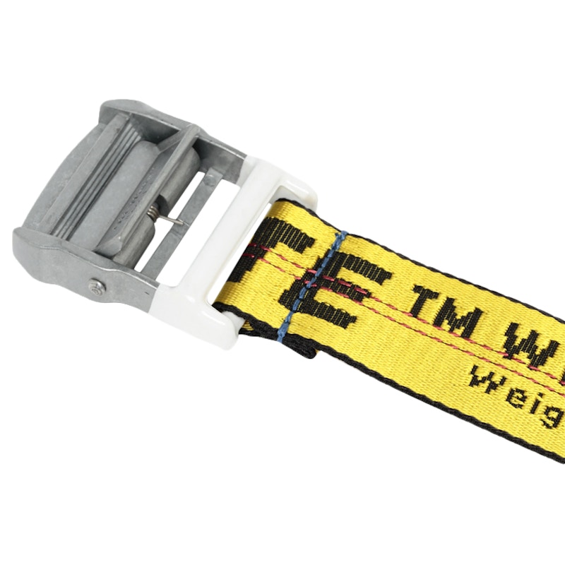 OFF-WHITE Exclusive Industrial Belt (SS19) Yellow/Black