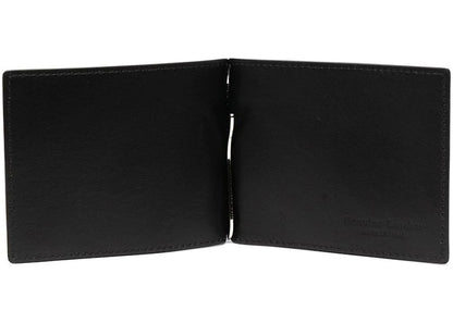 OFF-WHITE "FOR MONEY" Bill Clip Wallet Black