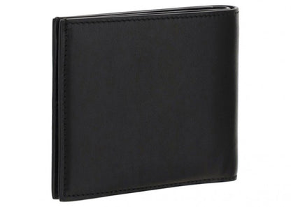 OFF-WHITE "FOR MONEY" Printed Bi-Fold Wallet (8 Card Slots) Black