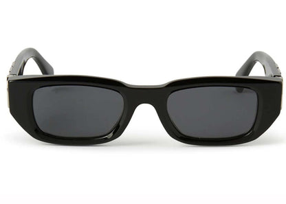 OFF-WHITE Fillmore Square Sunglasses Black/Dark Grey (OERI124S24PLA0011007-FR)