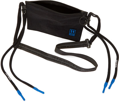 OFF-WHITE Flat Crossbody Bag Black