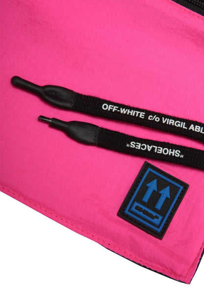 OFF-WHITE Flat Crossbody Bag Fuchsia