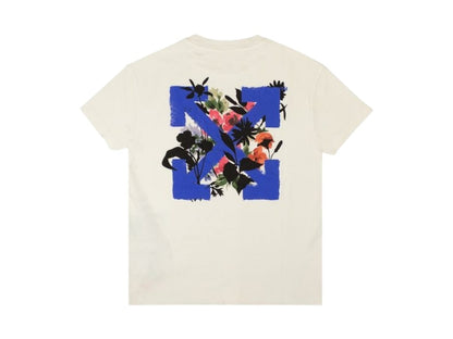 OFF-WHITE Flowers Arrows Reg T-shirt White/Blue