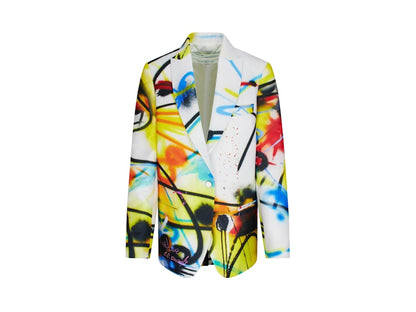 OFF-WHITE Futura Tomboy Blazer Jacket Multicolor