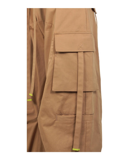 OFF-WHITE Gabardine Cargo Pants Beige