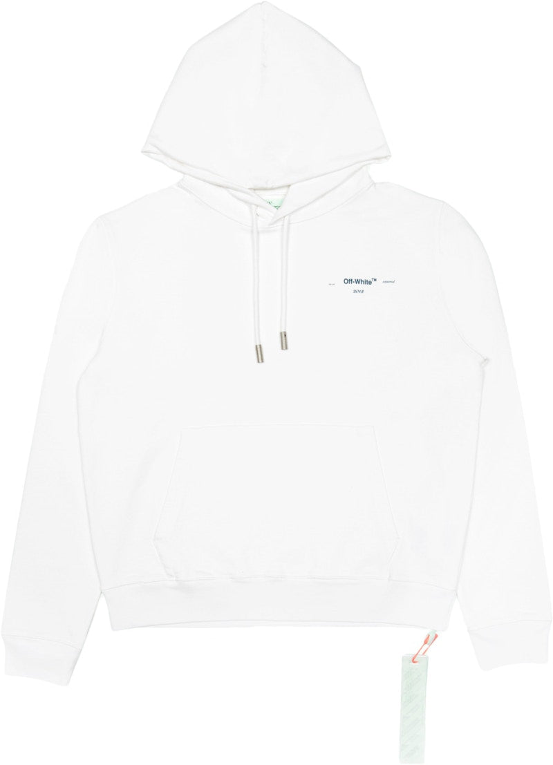 OFF-WHITE Gente Roma Graphic Water Hoodie White/Multicolor