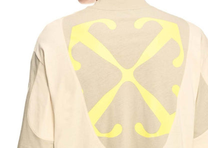 OFF-WHITE Golf Arrow T-shirt Beige