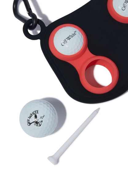 OFF-WHITE Golf Ball Holder Black